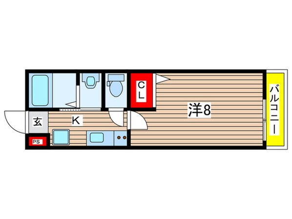 セントポーリア円町の物件間取画像